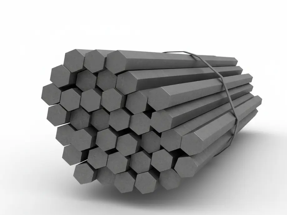 Шестигранник 12 — Черный Металлопрокат Senim Energy
