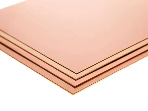 Лист медный 0,4х600х1500 — Цветной Металлопрокат Senim Energy